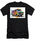 Ford Transit Chassis Cab Watercolor Abstract Vehicle Clark Leffler T-Shirt