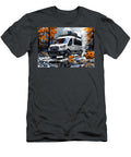 Ford Transit Halloween Van Off Road Adventure in Fall Foliage Clark Leffler T-Shirt