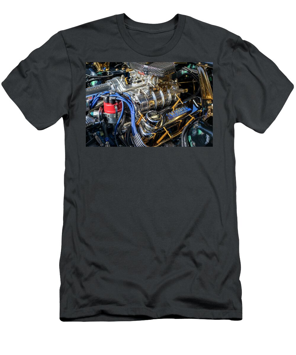 Ford Vintage Engine Bhakti Larouche T-Shirt