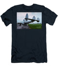 Forked Tail of a Lockheed Ec 121d Warning Star Wernher Krutein T-Shirt