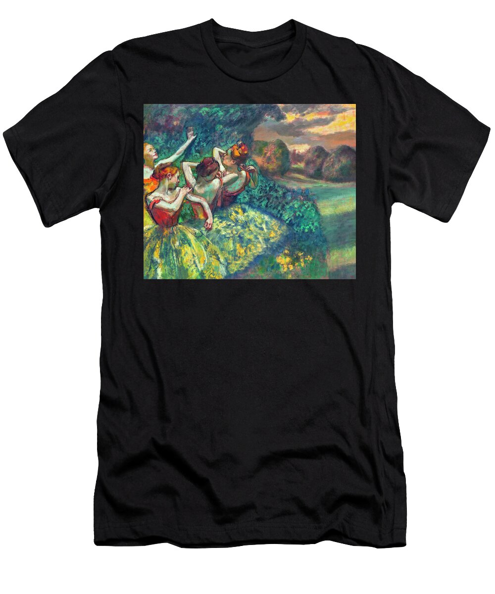 Four Dancers By Edgar Degas 1899 Edgar Degas T-Shirt
