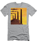 Four Factory Smokestacks Csa Images T-Shirt