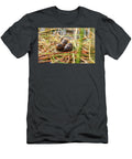 Four Jacana Birds Eggs in Floating Nest in Reeds Brian Scantlebury T-Shirt