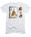 Four of Clubs Seal Soup Vlada Bortnovska T-Shirt