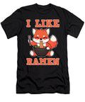 Fox I Like Ramen Noodle Soup Design Alessandra Roth T-Shirt