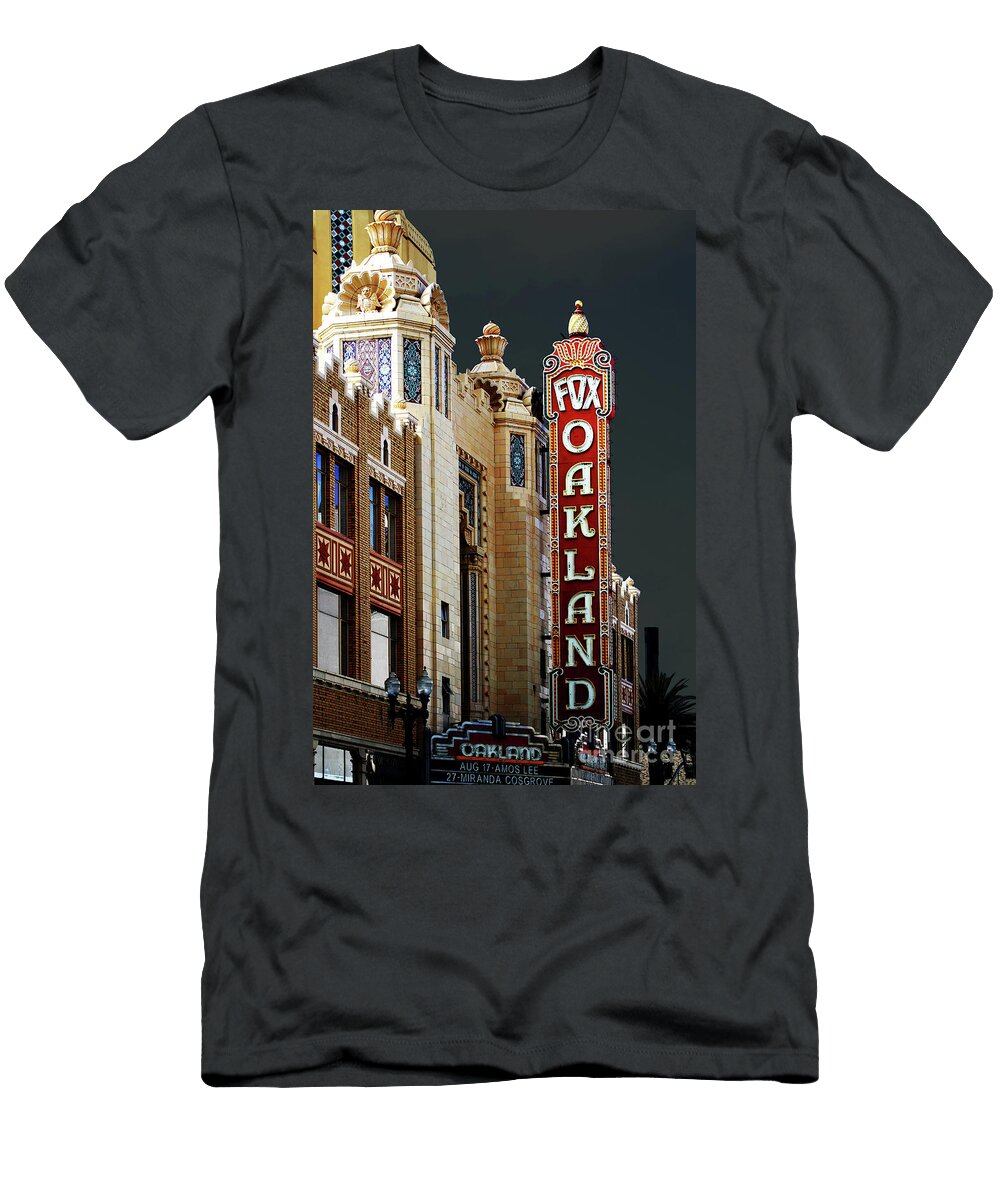 Fox Theater Oakland California Wingsdomain Art and Photography T-Shirt