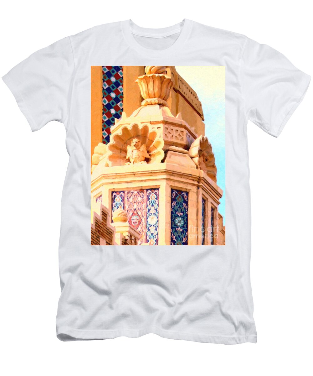 Fox Theater Gargoyles Wingsdomain Art and Photography T-Shirt