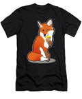Fox with Ice Cream Cartoon Summer Cartoon Gift Muc Designs T-Shirt