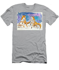 Foxes in the Snow Zelda Tessadori T-Shirt