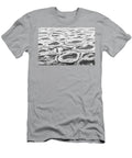 Frazile Ice Circles By Dave Photography By Phos3 Kathryn Parent and Dave Paddick T-Shirt