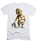 Frazzled Woman Holding Skillet Csa Images T-Shirt