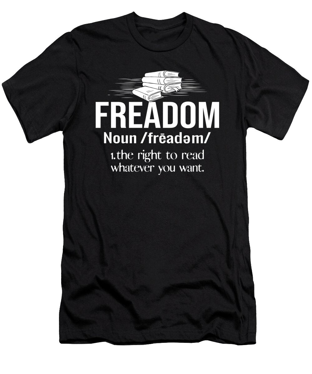 Freadom Library Lover Funny Librarian Me T-Shirt