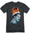 Freddie Mercury of Queen Wearing Crown Jorge Terrones T-Shirt