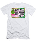 Free Hugs Just Kidding Dont Touch Me Cactus Funny Sweet Birdie Studio T-Shirt