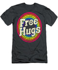 Free Hugs Retro Rainbow Faded Style Duy Bat Ngo T-Shirt