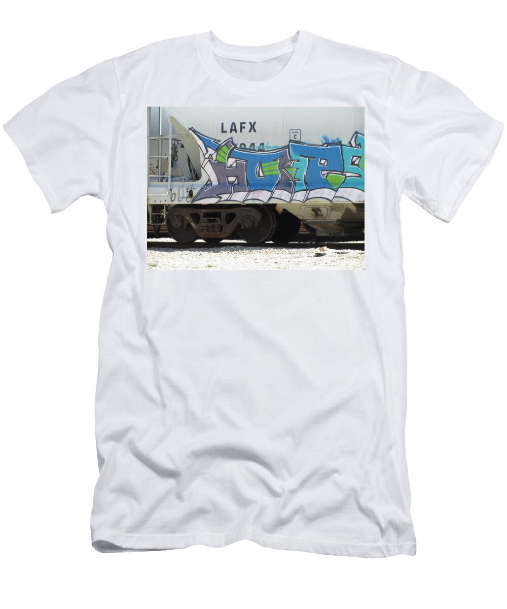 Freight Train Graffiti 5 Anita Burgermeister T-Shirt