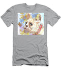 French Bulldog and Daisies Zelda Tessadori T-Shirt