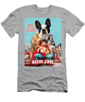 French Bulldog Art Canvas Print Nacho Libre Movie Poster Sandra Sij T-Shirt