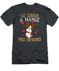 French Language Teacher Gift Idea the Dog Ate My Homework Abisel Emmers T-Shirt