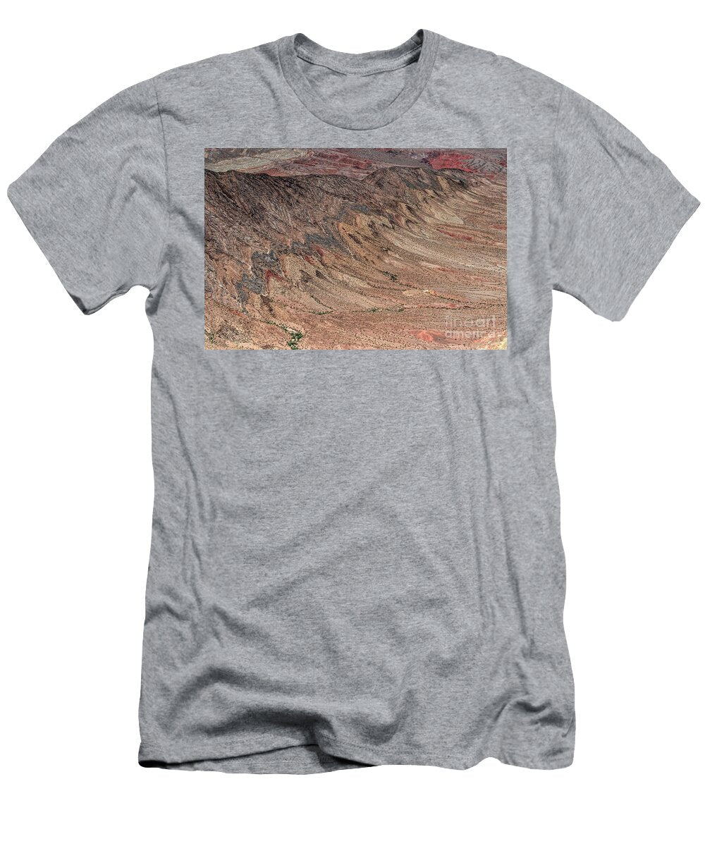 Frenchman Mountain Range and the Great Unconformity Aerial View David Oppenheimer T-Shirt