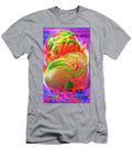Fresh Peach Icecream Painted in Pink Yellow and Green Art Momente T-Shirt