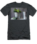 Freshly Washed Kirby Cucumbers Piled in a Galvanized Bucket Katharine Pollak T-Shirt