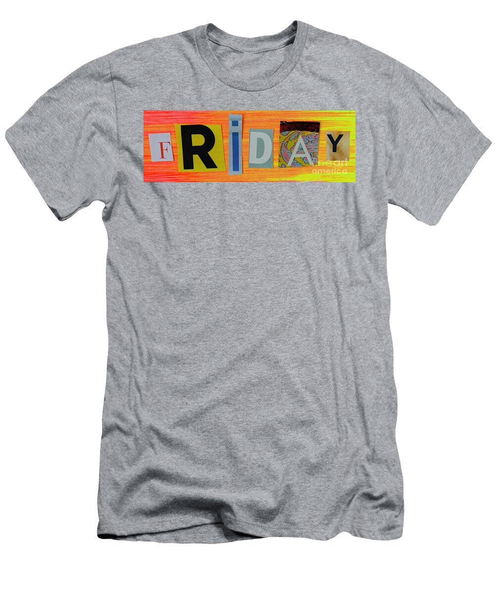 Friday Face Mask Modern Art T-Shirt