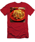 Fried Squid Diablo with Red and Yellow Pickled Peppers and Chilli Flakes Paul Poplis T-Shirt