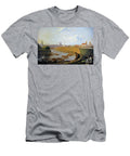 Friedrich Eduard Meyerheim 1808 1879 View of Gdansk Floating Timber in the Moat 1829 Unknown Artist T-Shirt