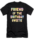 Friend of the Birthday Sweetie Girl Icecream Themed Party Print Art Grabitees T-Shirt