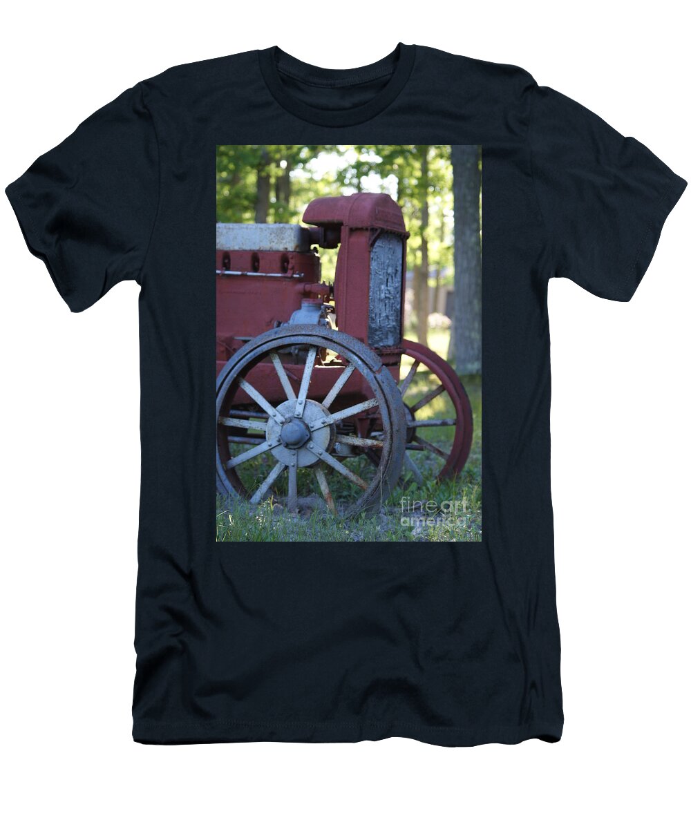 Front End of a Mccormic Deering Tractor Rob Luzier T-Shirt
