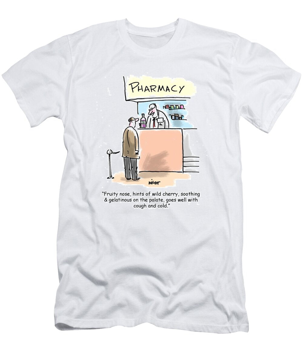 Fruity Nose Hints of Wild Cherry Soothing Gelatinous Chris Wildt No Index T-Shirt