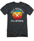 Fully Vaccinatedtill Antisocial Funny Cute 20202021 Kal Leelaa T-Shirt