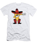 Fun Dabbing Nacho Cinco De Mayo Taco Chip Sombrero Cowboy Boots Kanig Designs T-Shirt