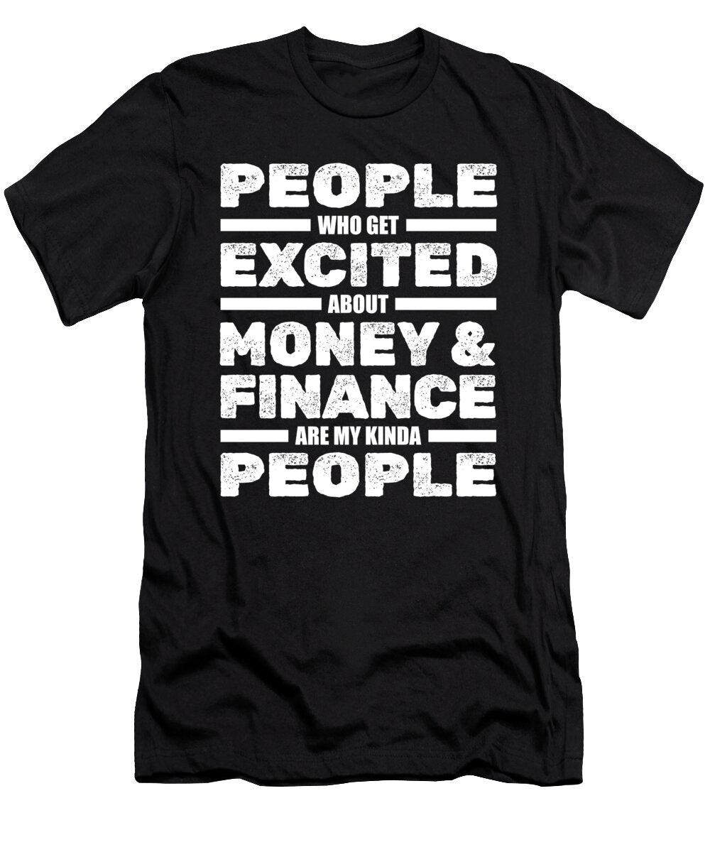 Funny Accountant Finance Accounting Bookkeeper Cpa Crazy Squirrel T-Shirt