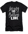 Funny Accountant Gifts Loving the Bottom Life Accounting Humor Kanig Designs T-Shirt