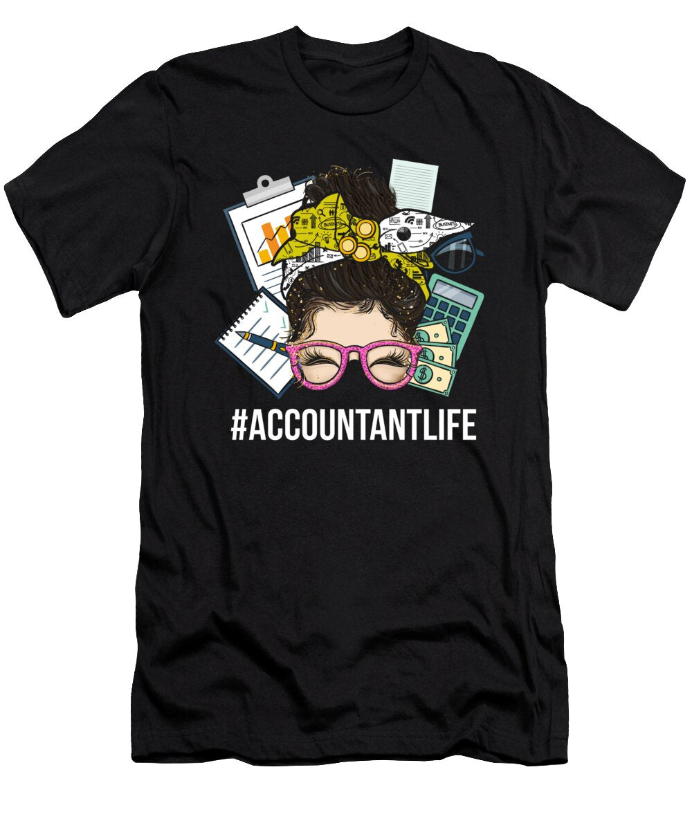 Funny Accountant Life Tax Preparer Cpa Me T-Shirt