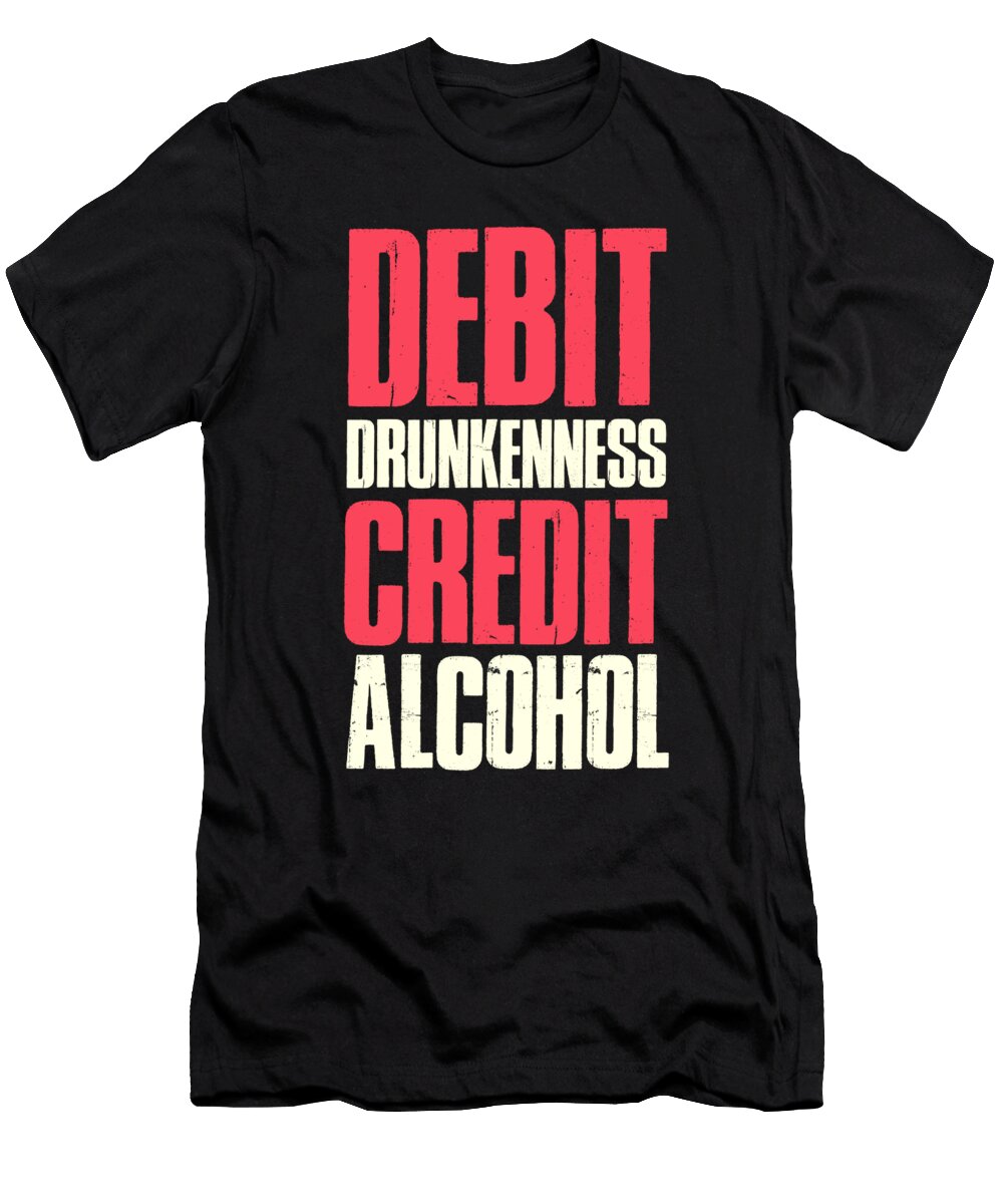 Funny Accounting Auditor Bookkeeper Analysts Who Drink Crazy Squirrel T-Shirt