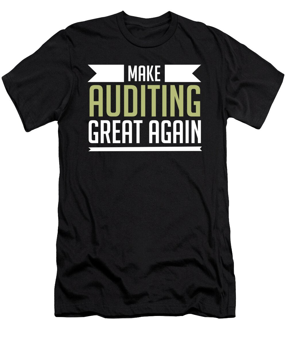 Funny Accounting Bookkeeping Accountants Auditor Cpa Crazy Squirrel T-Shirt