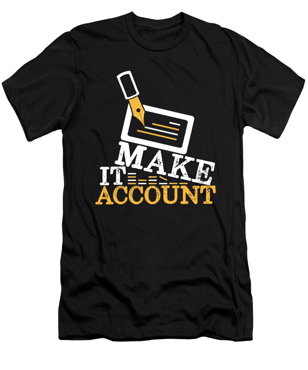 Funny Accounting Bookkeeping Actuary Analyst Cpa Bookkeeper Crazy Squirrel T-Shirt