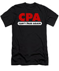 Funny Accounting Definition Analyst Cpa Cant Pass Again Crazy Squirrel T-Shirt