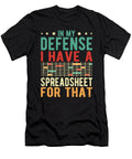 Funny Actuary Spreadsheet Lover Me T-Shirt