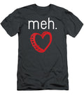 Funny Anti Valentines Day Meh Heart Logo Single Day Oakleyray5mimi T-Shirt