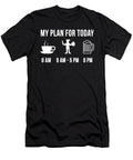 Funny Artist Job Art Career My Plan for Today Lukas Davis T-Shirt