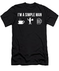 Funny Artist Job Art Career Simple Man Lukas Davis T-Shirt