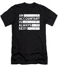 Funny Bookkeeper Accounting Bookkeeping Cpa Sexy Accountant Crazy Squirrel T-Shirt