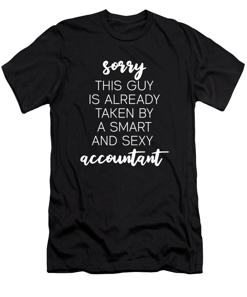 Funny Bookkeeper Bookkeeping Finance Cpa Sexy Accountant Crazy Squirrel T-Shirt