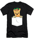 Funny Burrito Pocket Foodie Gift Muc Designs T-Shirt