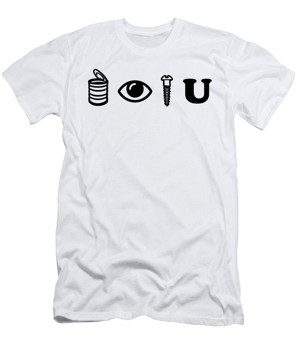 Funny Can Eye Screw U Jacob Zelazny T-Shirt