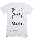 Funny Cat Meh Grumpy Kitty Meme Sarcastic Humor Zyneu Gangd T-Shirt